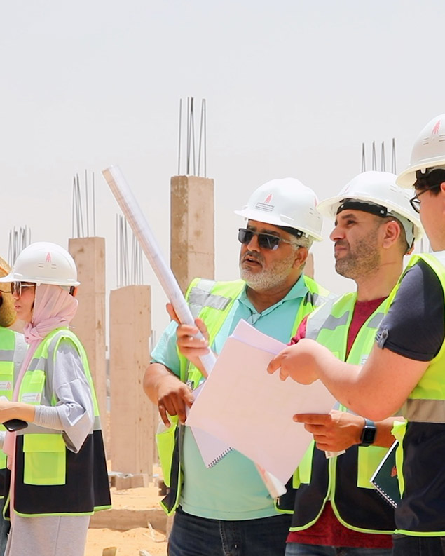 Constructing Tripoli Hills Project (Airport Road) (100 building project)